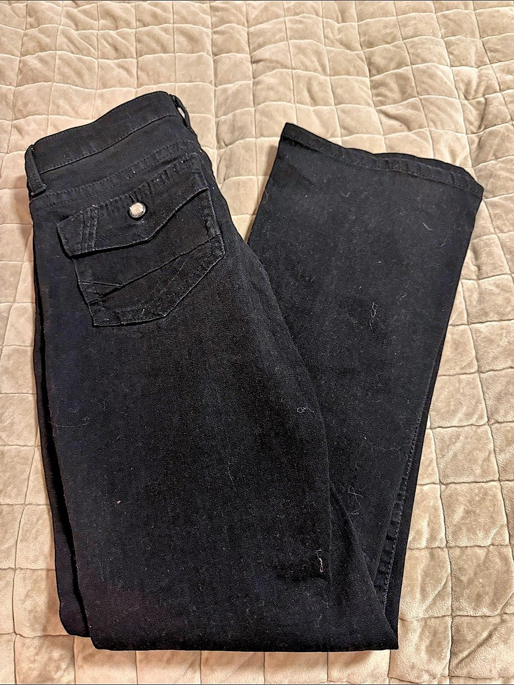 Daytrip Virgo Bootcut Jeans Black Waist 27